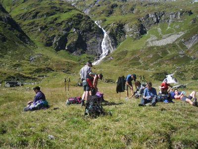 011-Rast an der Kesselalm